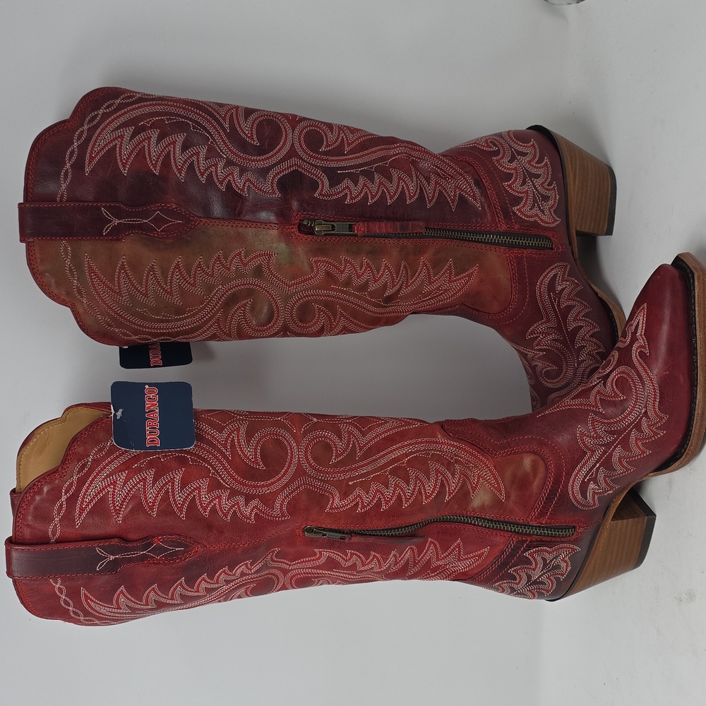 Durango Women's Crush Tall Western Boots Snip Toe Size 7 - Picture 7 of 7